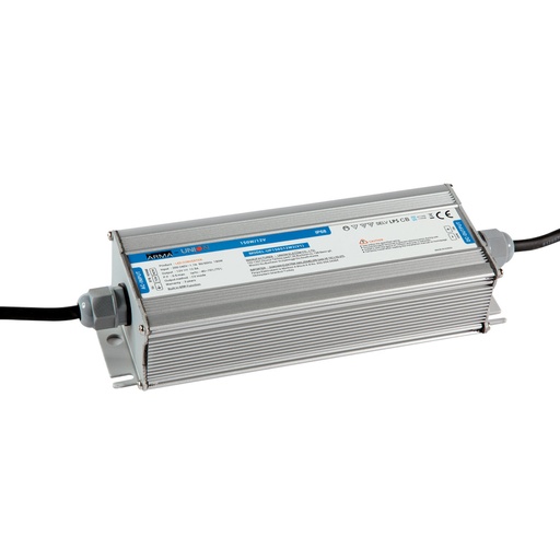 [632702] UNION PVC DIŞ MEKAN 150W-12V-12.5A IP68 SABİT VOLTAJ LED SÜRÜCÜ