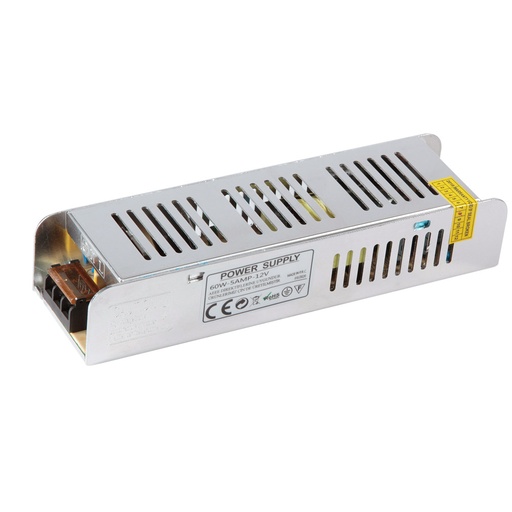 [692609] DCPOWER, İÇ MEKAN, SABİT VOLTAJ LED SÜRÜCÜ (60W-12V-5A)